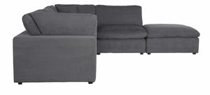 9546GY*5OT 5-Piece Modular Sectional with Ottoman