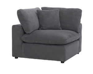 9546GY*4OT 4-Piece Modular Sectional with Ottoman