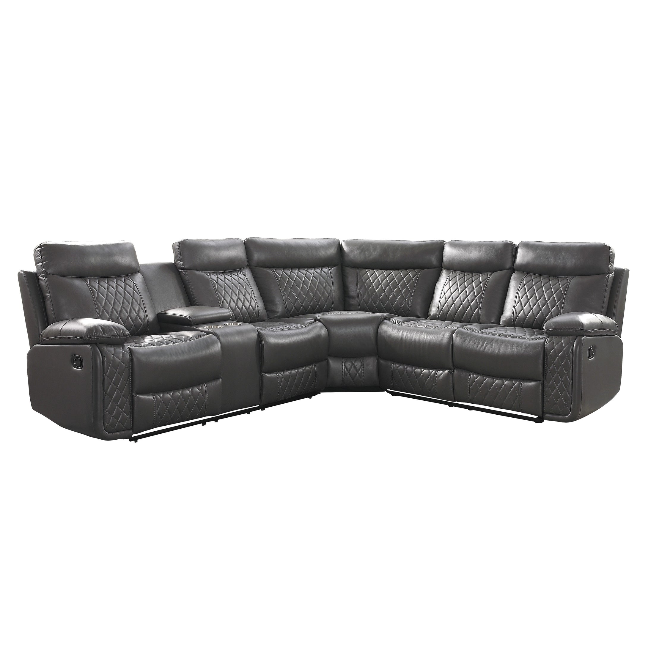 9599GRY*SC 3-Piece Reclining Sectional