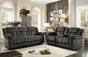 9636-3 Double Reclining Sofa