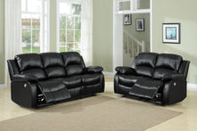 9700BLK-3 Double Reclining Sofa