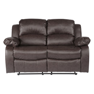9700BRW-2 Double Reclining Love Seat