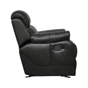 9724BLK-1 Glider Reclining Chair