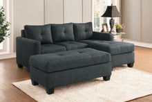 9789DG*2OT 2-Piece Reversible Sofa Chaise with Ottoman