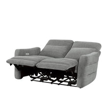 9804DV-2PWH Power Double Lay Flat Reclining Love Seat with Power Headrests and USB Ports