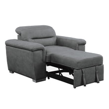 9808SGY-1 Chair with Pull-out Ottoman