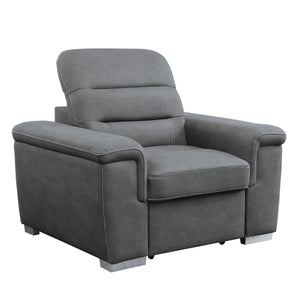 9808SGY-1 Chair with Pull-out Ottoman