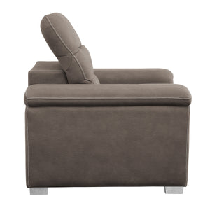9808STP-1 Chair with Pull-out Ottoman