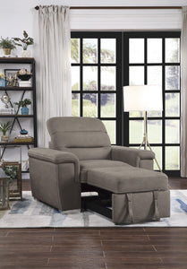 9808STP-1 Chair with Pull-out Ottoman