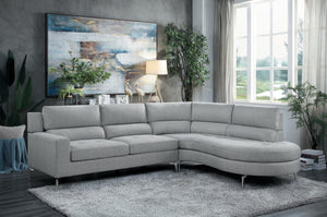 9879GY*SC 2-Piece Sectional with Right Chaise
