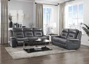 9999DG-3 Double Lay Flat Reclining Sofa