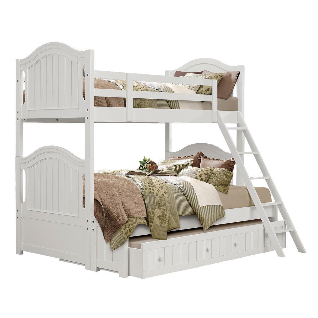 B1799-1F*R Twin/Full Bunk Bed with Twin Trundle