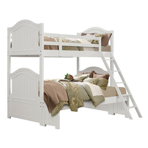 B1799-1F*R Twin/Full Bunk Bed with Twin Trundle