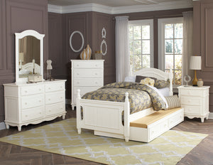 B1799T-1*R Twin Platform Bed with Twin Trundle