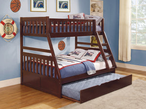 B2013TFDC-1*R Twin/Full Bunk Bed with Twin Trundle