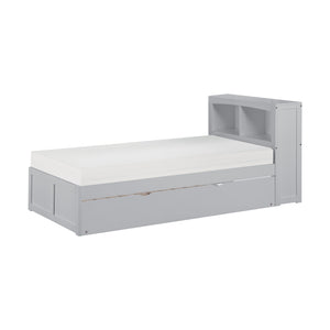 B2063BC-1R* Twin Bookcase Bed with Twin Trundle