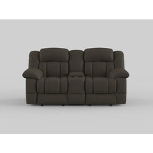 9636CC-2 Double Glider Reclining Love Seat with Center Console
