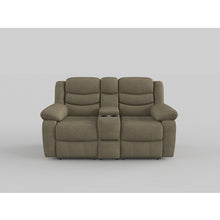 9526BR-2 Double Reclining Love Seat with Center Console